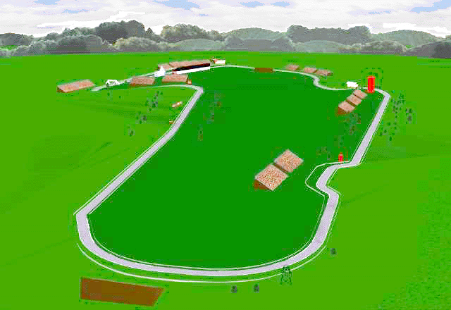 MechDyne Raceway Arial View